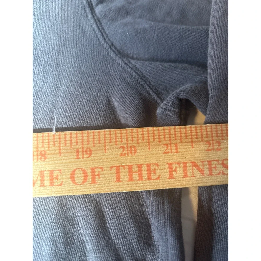 J. Crew Sweatshirt Mens Large Gray  Pocket Crewneck Pullover